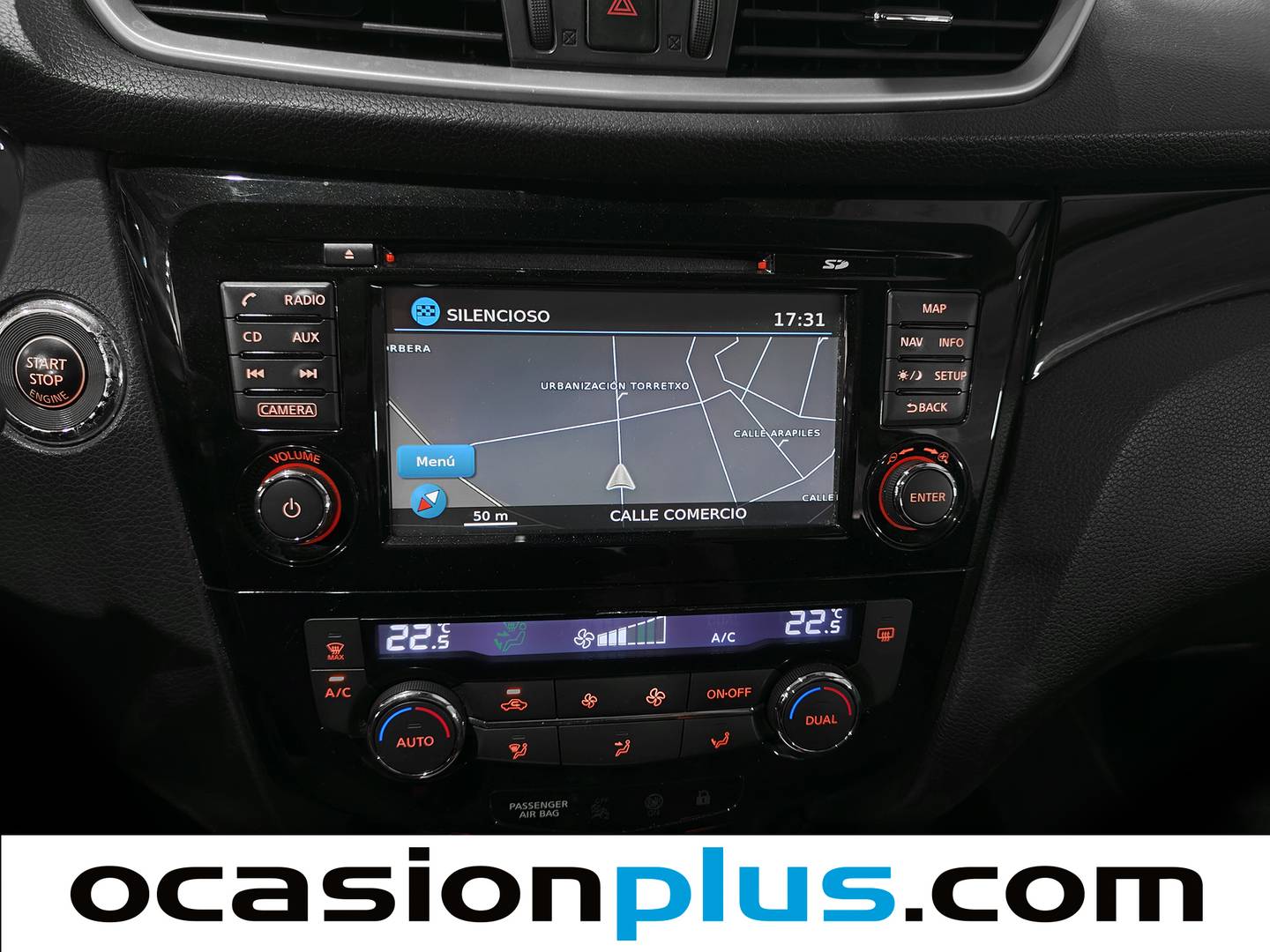 Equipamiento del Nissan QASHQAI Nissan Qashqai 1.5 dCi S&S 360 4x2 (110 CV)