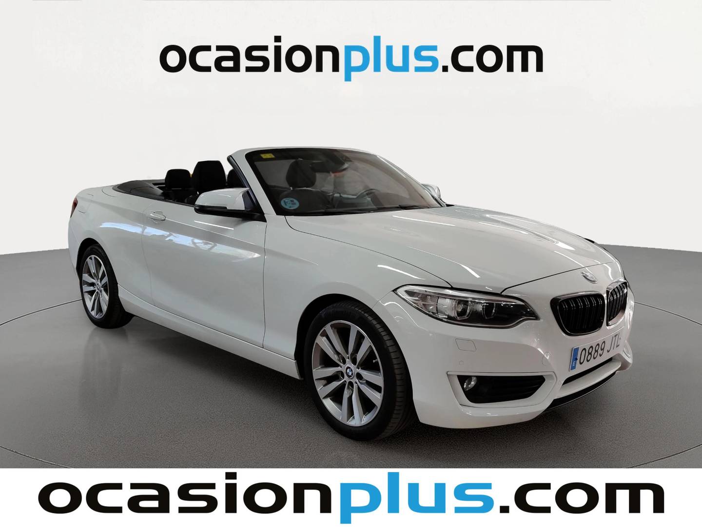Foto delantera BMW Serie 2 BMW Serie 2 218d Cabrio (150 CV) derecha