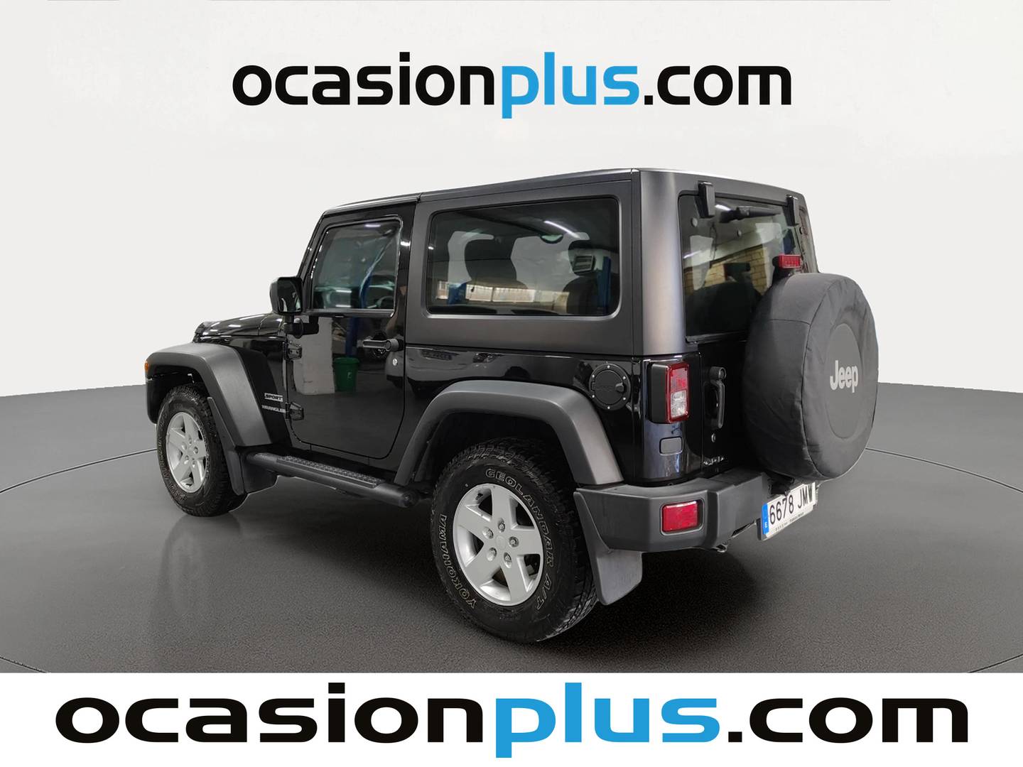 Foto trasera Jeep Wrangler Jeep Wrangler 2.8 CRD Sport (200 CV) izquierda