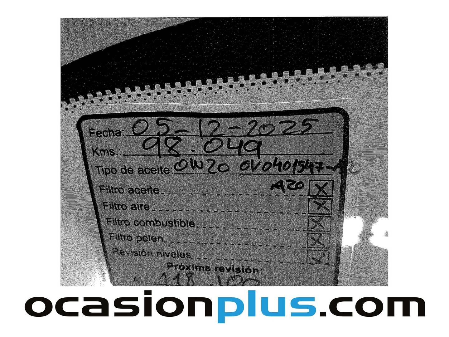 Foto del mantenimiento del Opel Mokka X Opel Mokka X 1.6 CDTI S&S Selective 4X2 WLTP  (136 CV)