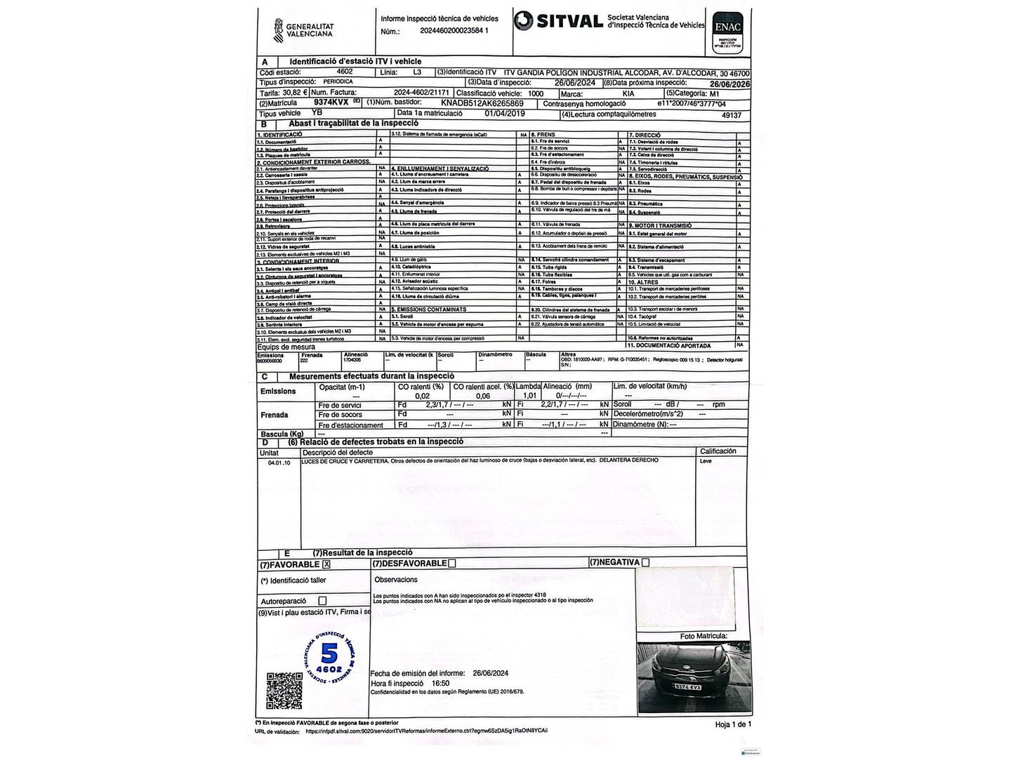 KIA Rio KIA Rio 1.2 CVVT Business (84 CV) de segunda mano
