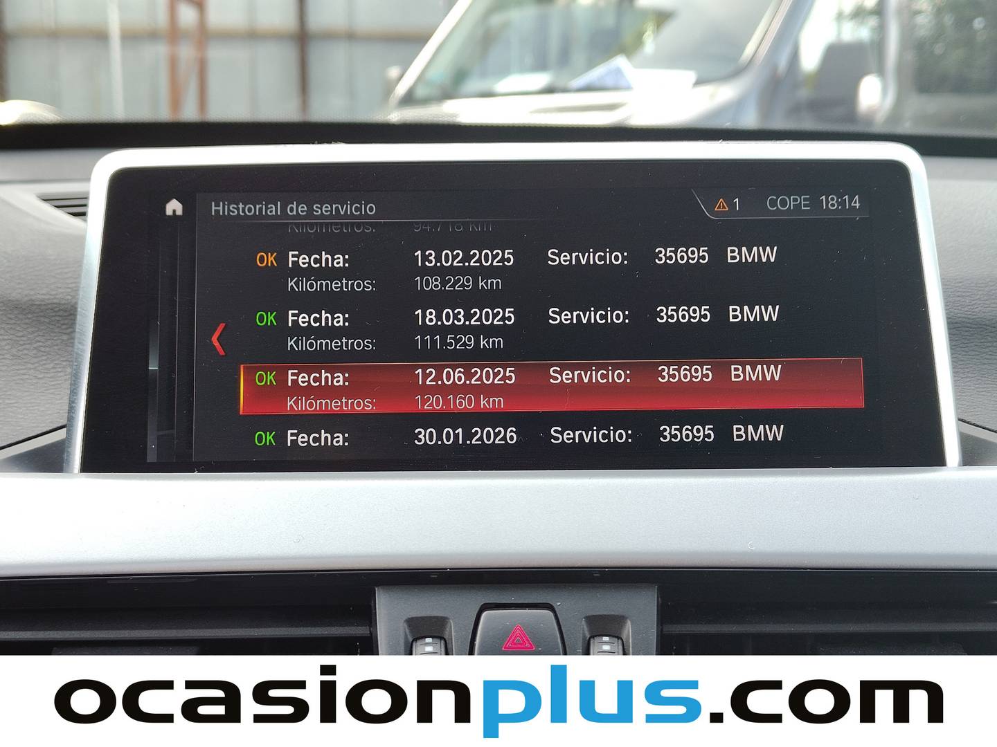 Foto del mantenimiento del BMW X1 BMW X1 sDrive16d (116 CV)