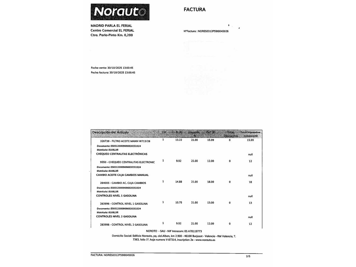 Foto MG ZS MG ZS 1.5 Luxury (106 CV)