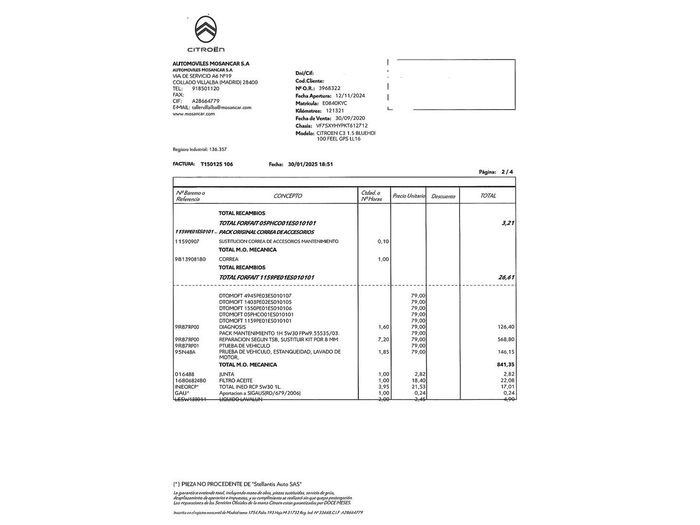 Foto Citroën C3 Citroen C3 BlueHDi 100 S&S Feel (102CV)