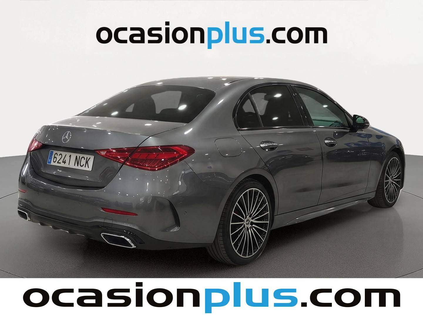 Foto trasera Mercedes Clase C Mercedes Clase C 220 d (197 CV) Pack AMG derecha