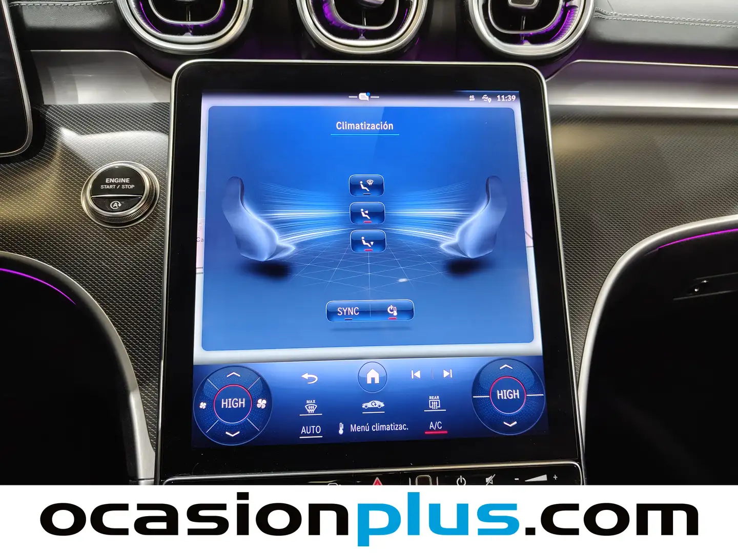 Foto Mercedes Clase C Mercedes-Benz Clase C C 200 (204 CV) Pack AMG