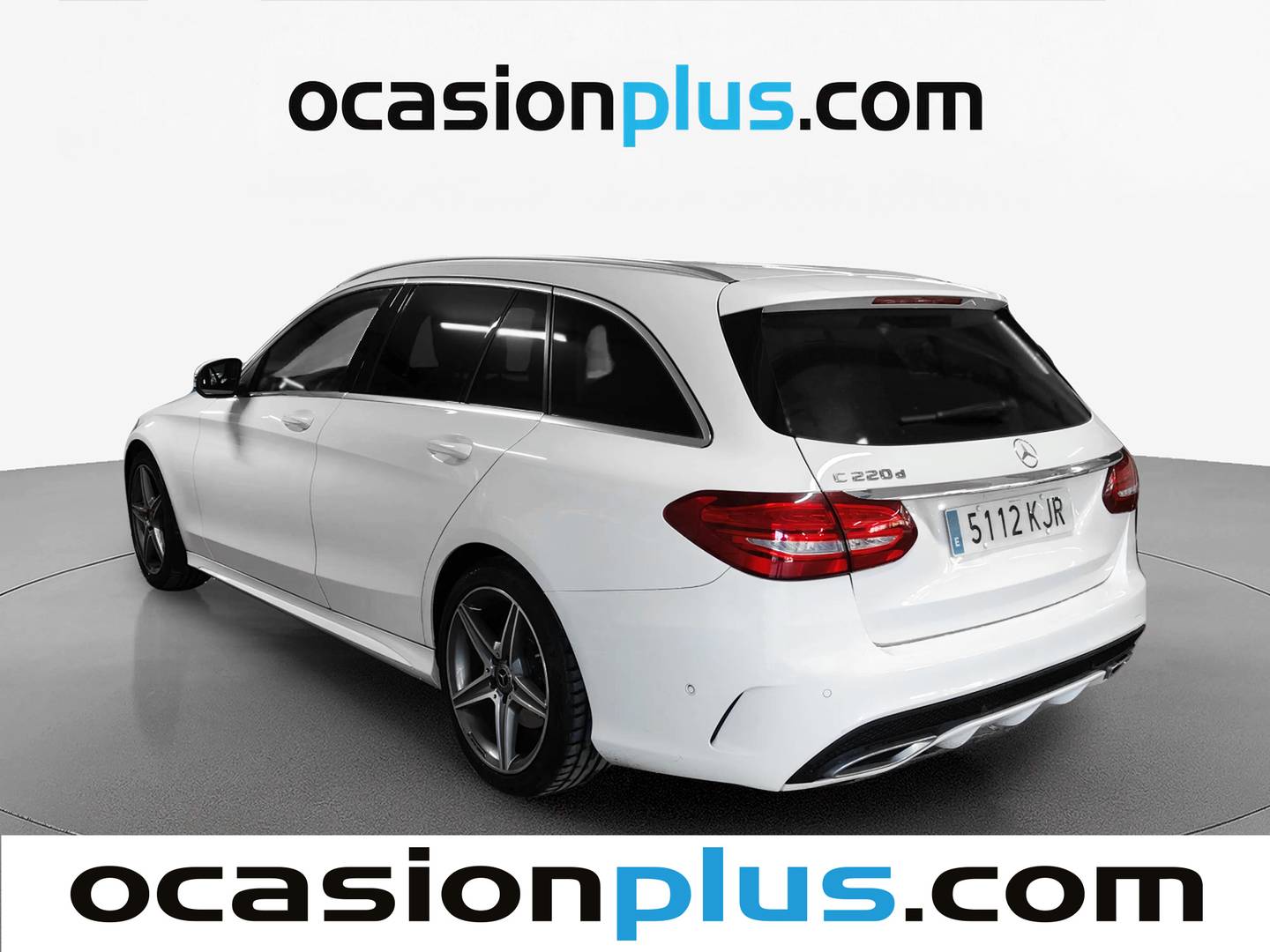Foto trasera Mercedes Clase C Mercedes Clase C Clase C Estate 220 d (170 CV) Pack AMG izquierda