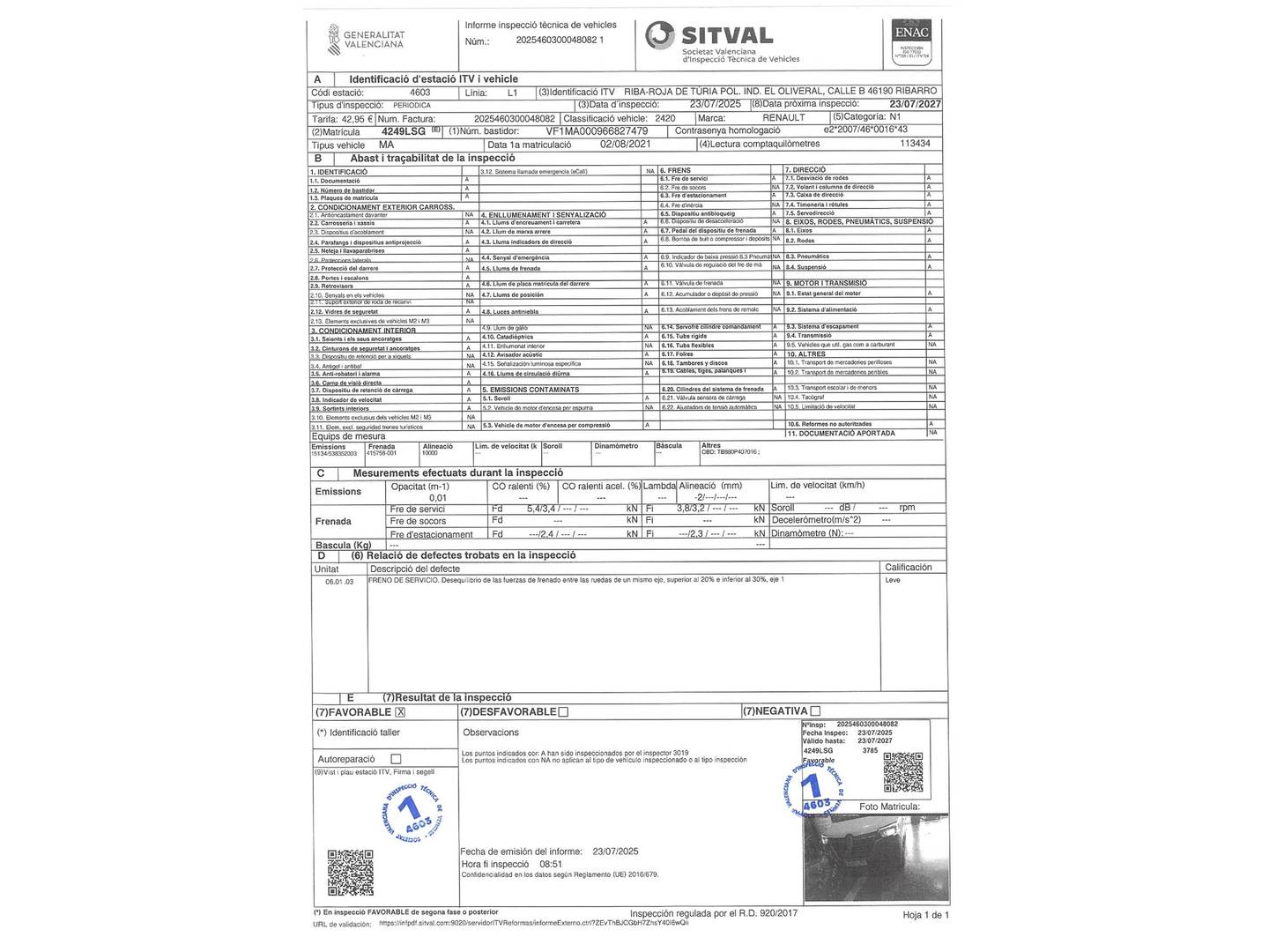 Renault Master Furgon Renault Master Furgon L2H2 3300 Blue dCi  (150 CV) de segunda mano