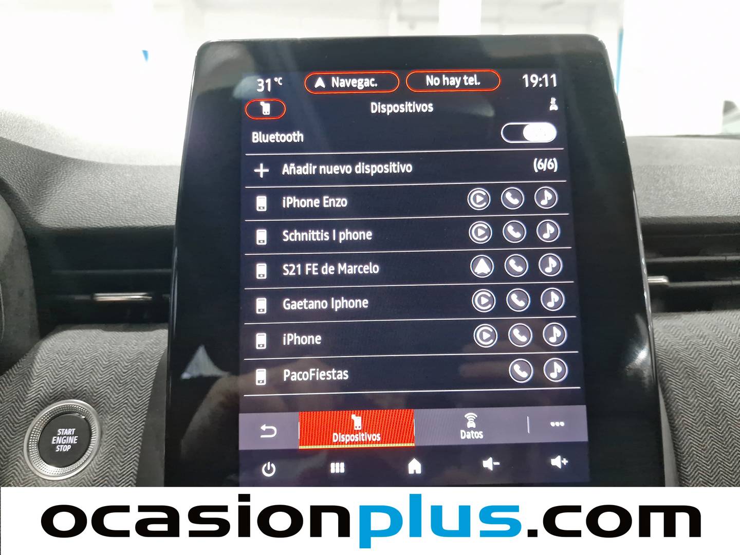 Equipamiento del Renault Clio Renault Clio Techno TCe (90 CV)
