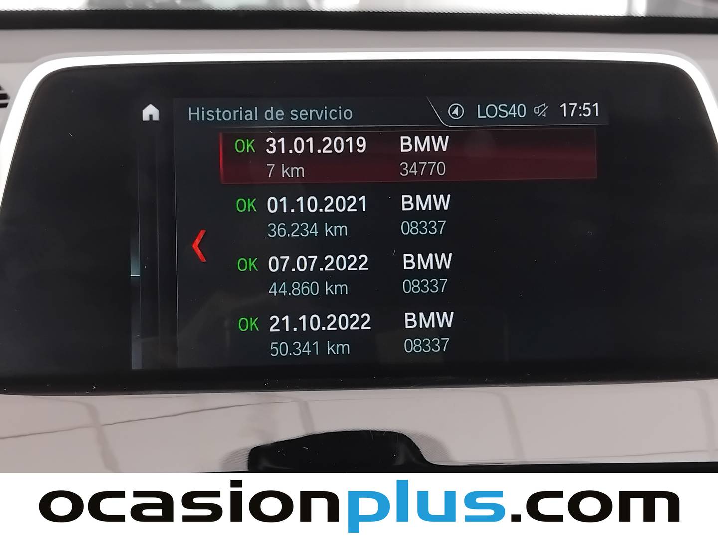 Foto del mantenimiento del BMW X1 BMW X1 sDrive18d (150 CV)