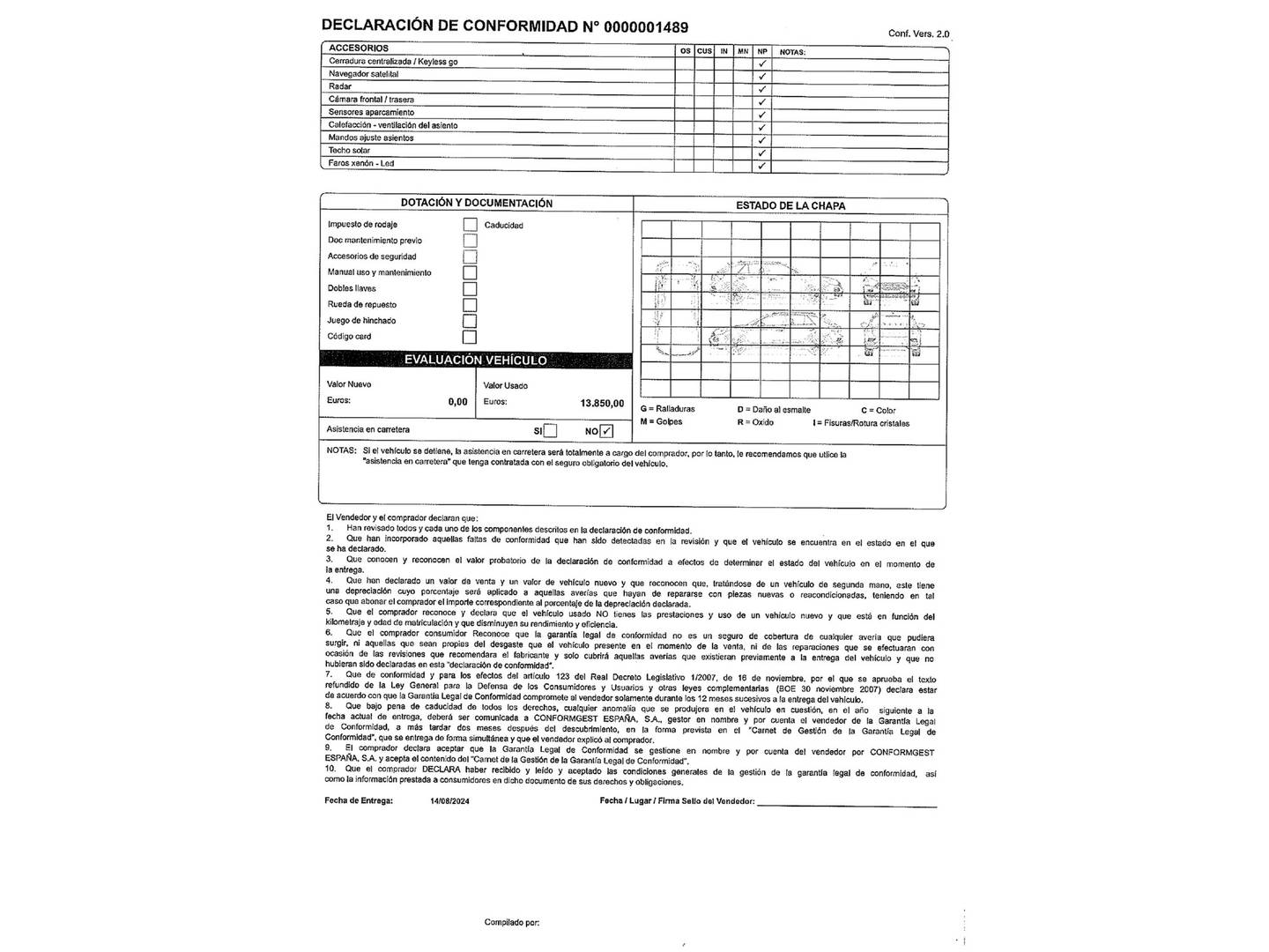 Foto del mantenimiento del Opel Corsa Opel Corsa 1.5D DT S&S Elegance (102 CV)