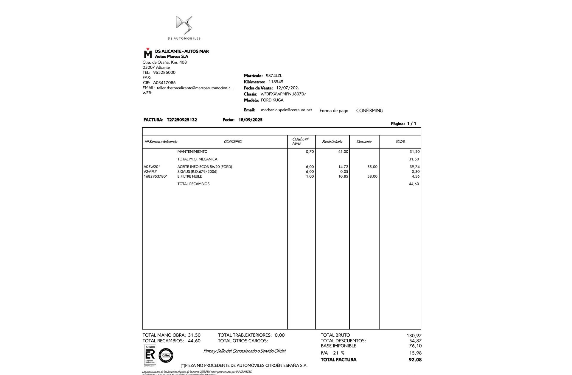 Ford Kuga 1.5 EcoBlue ST-Line - foto 21