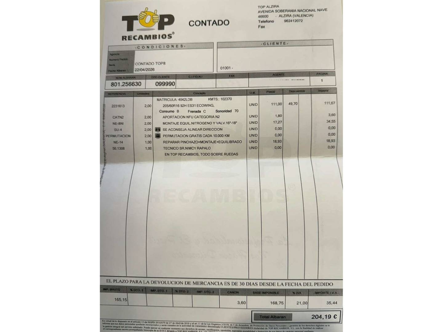 Foto del mantenimiento del KIA XCeed KIA XCeed 1.6 CRDi Drive (115 CV)