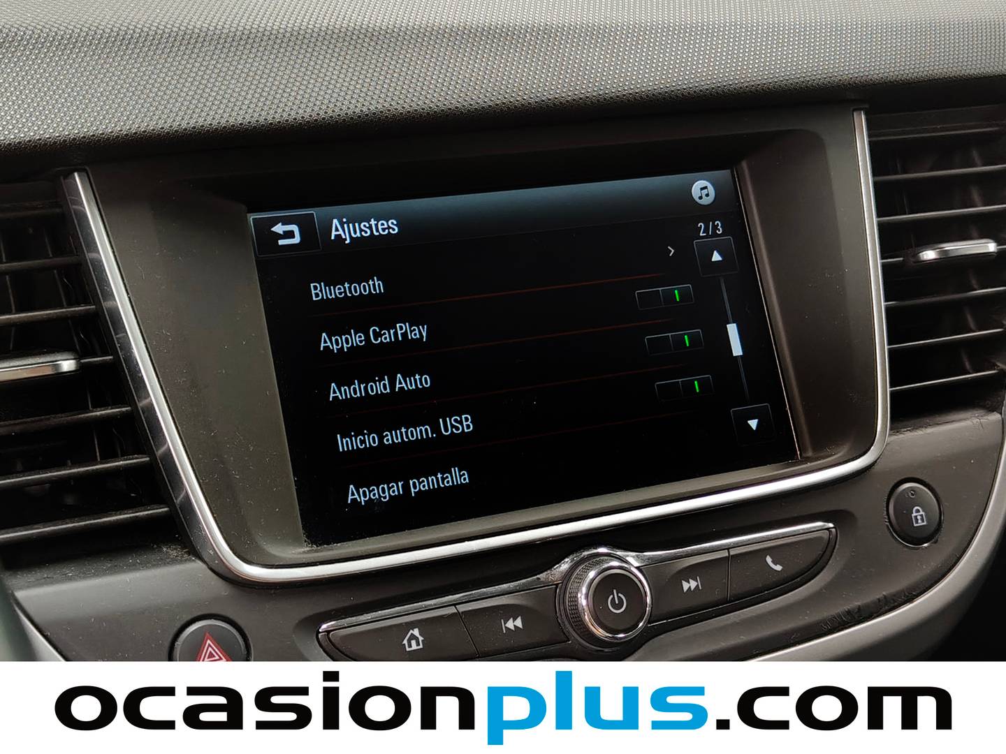 Extras y acabados del Opel Crossland X Opel Crossland X 1.2 Turbo S&S ecoTEC Selective (110 CV)