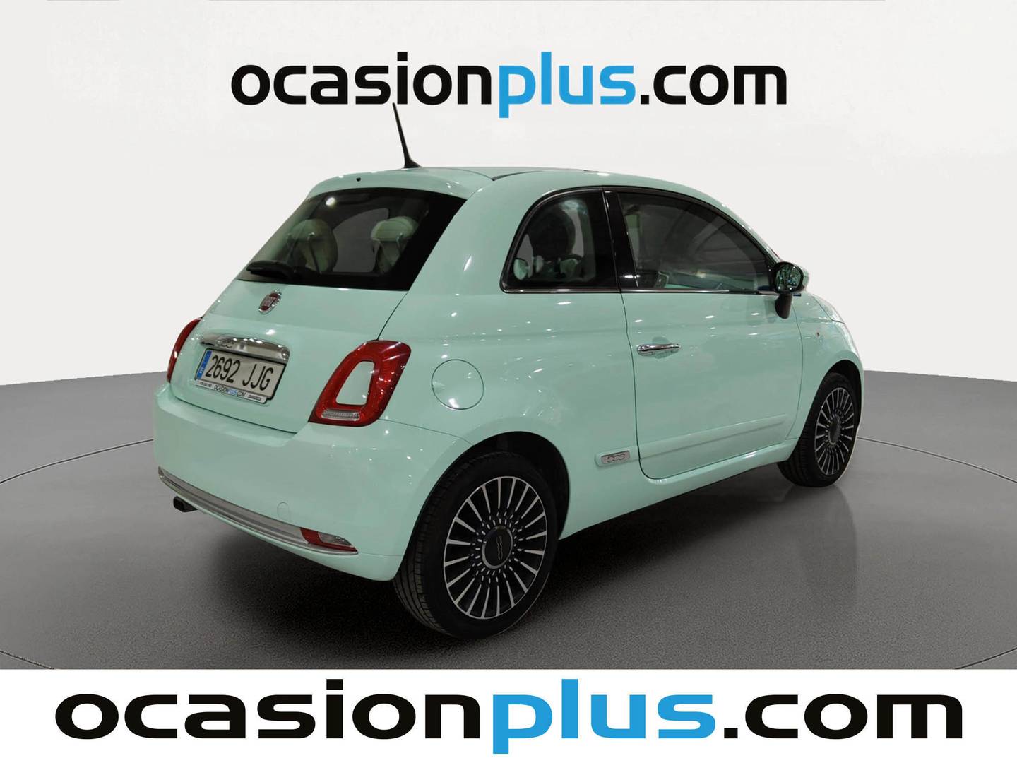 Foto trasera Fiat 500 Fiat 500 1.2 8v Lounge (69 CV) izquierda