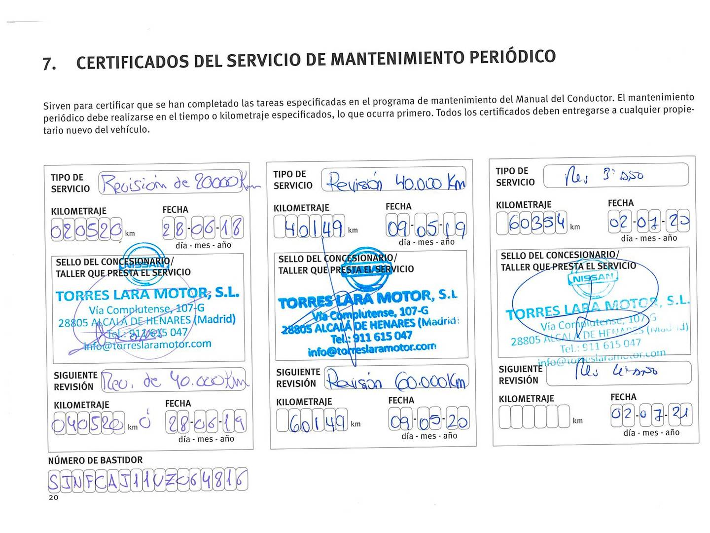 Foto del mantenimiento del Nissan QASHQAI Nissan Qashqai 1.6 DIG-T N-Connecta 4x2 (163 CV)