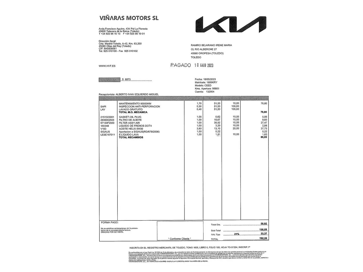 Foto KIA Ceed Kia Ceed 1.0 T-GDi Drive (120 CV)