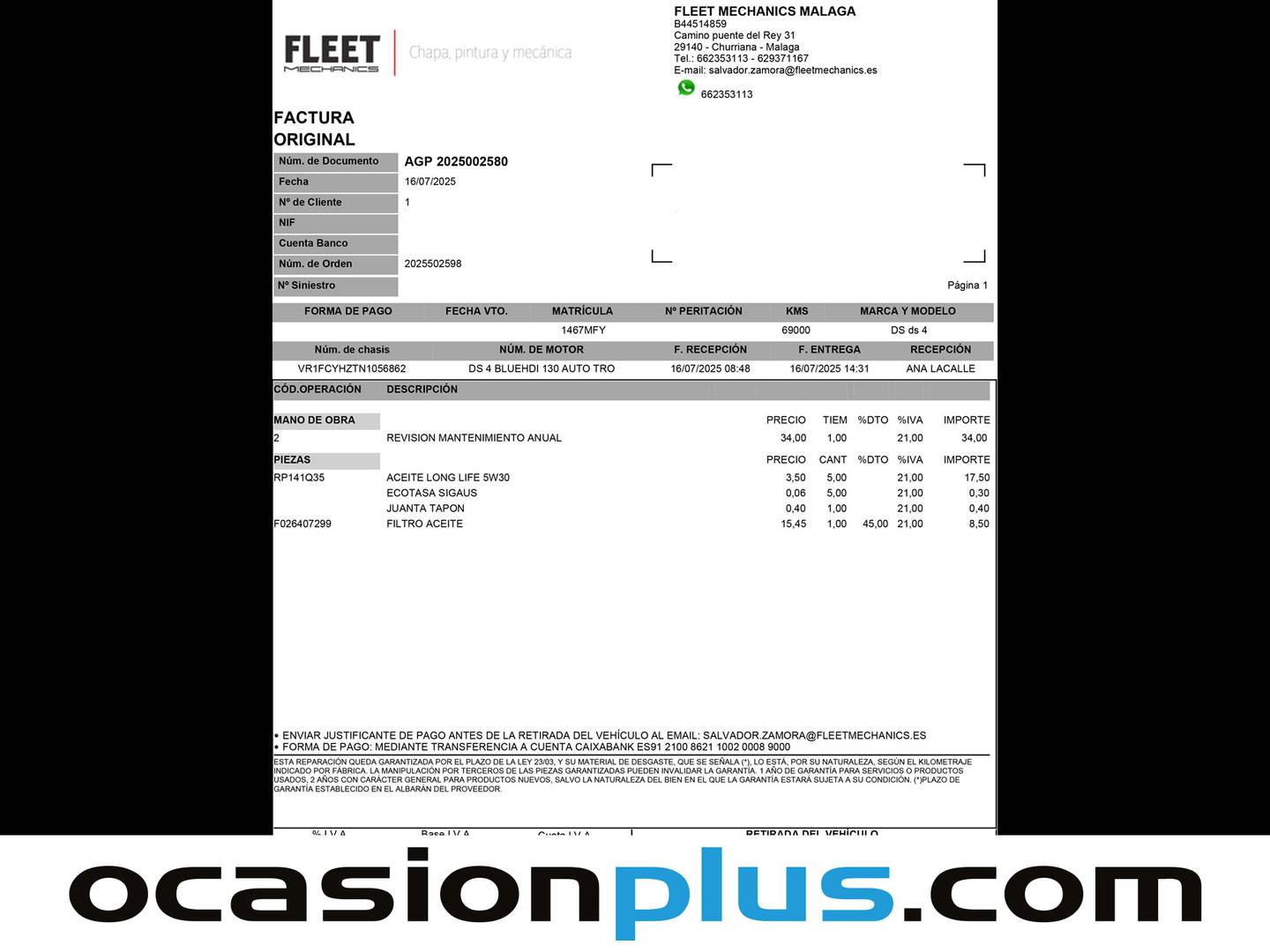 Foto DS DS 4 DS DS4 BlueHDi 130 Trocadero Auto  (130 CV)