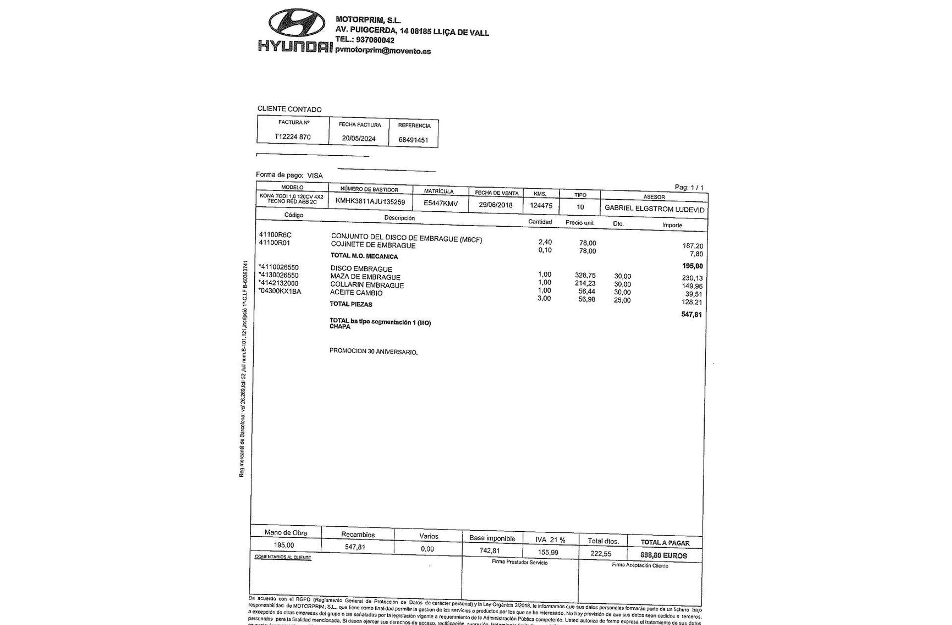 Hyundai Kona 1.0 T-GDi Tecno 4x2 AEB - foto 20