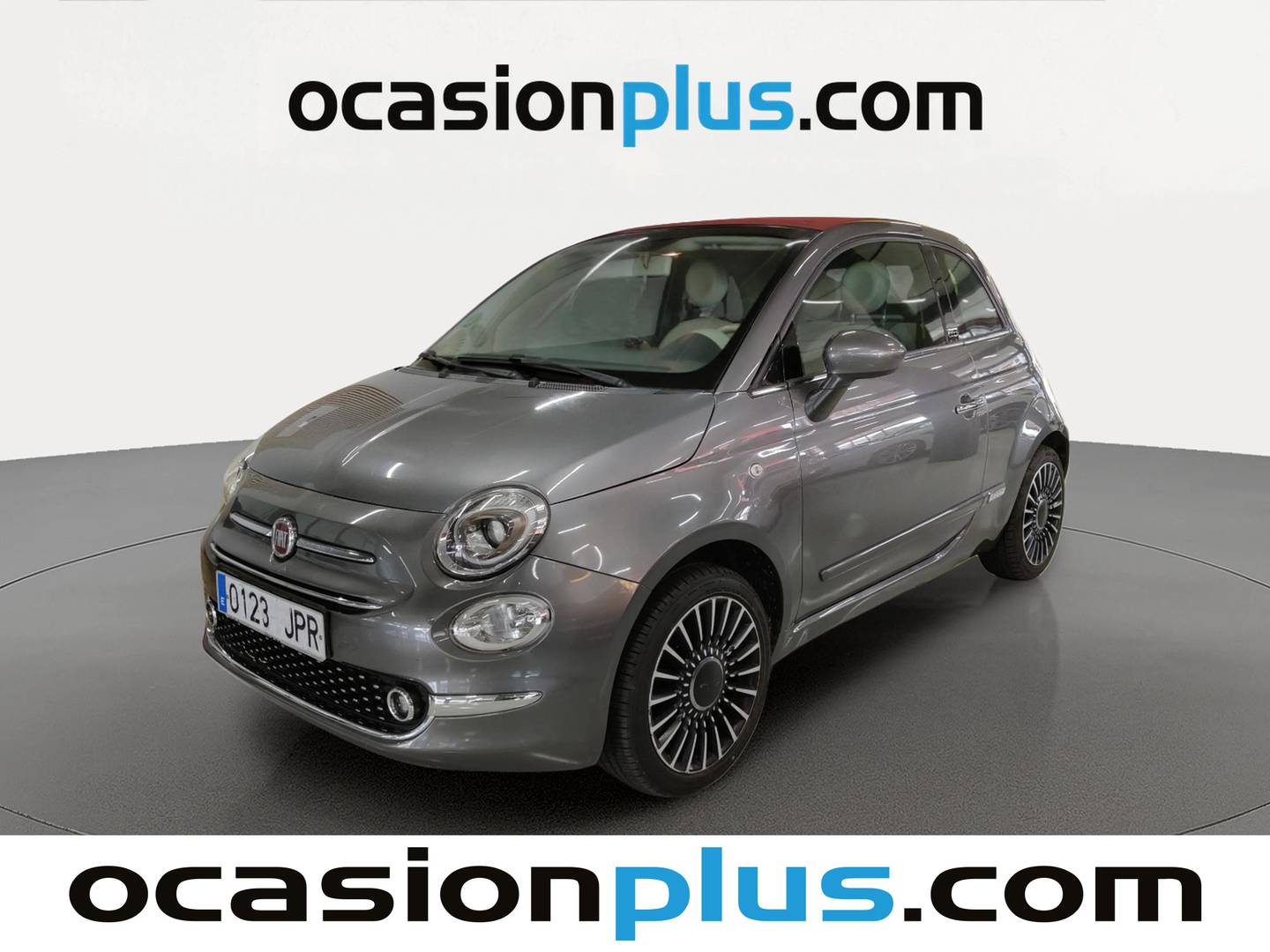 Foto delantera Fiat 500C Fiat 500C 1.2 8v Cabrio Lounge (69 CV) derecha
