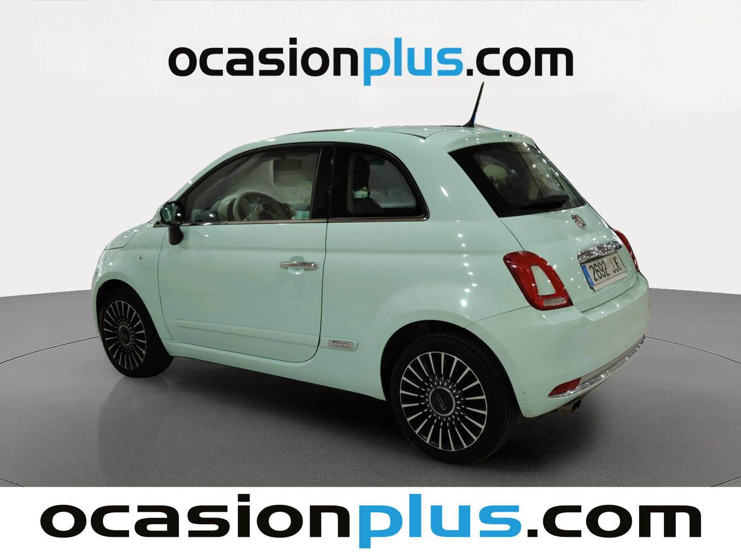 Foto trasera Fiat 500 Fiat 500 1.2 8v Lounge (69 CV) derecha