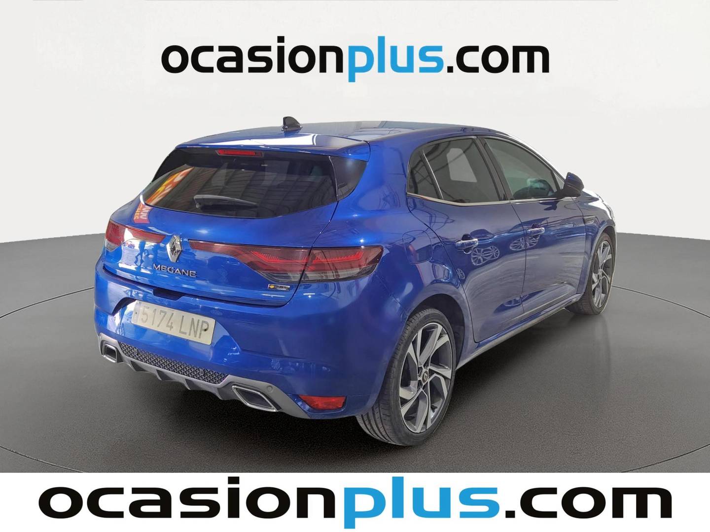 Foto trasera Renault Mégane Renault Megane Renault Sport Line Blue dCi (115 CV) derecha