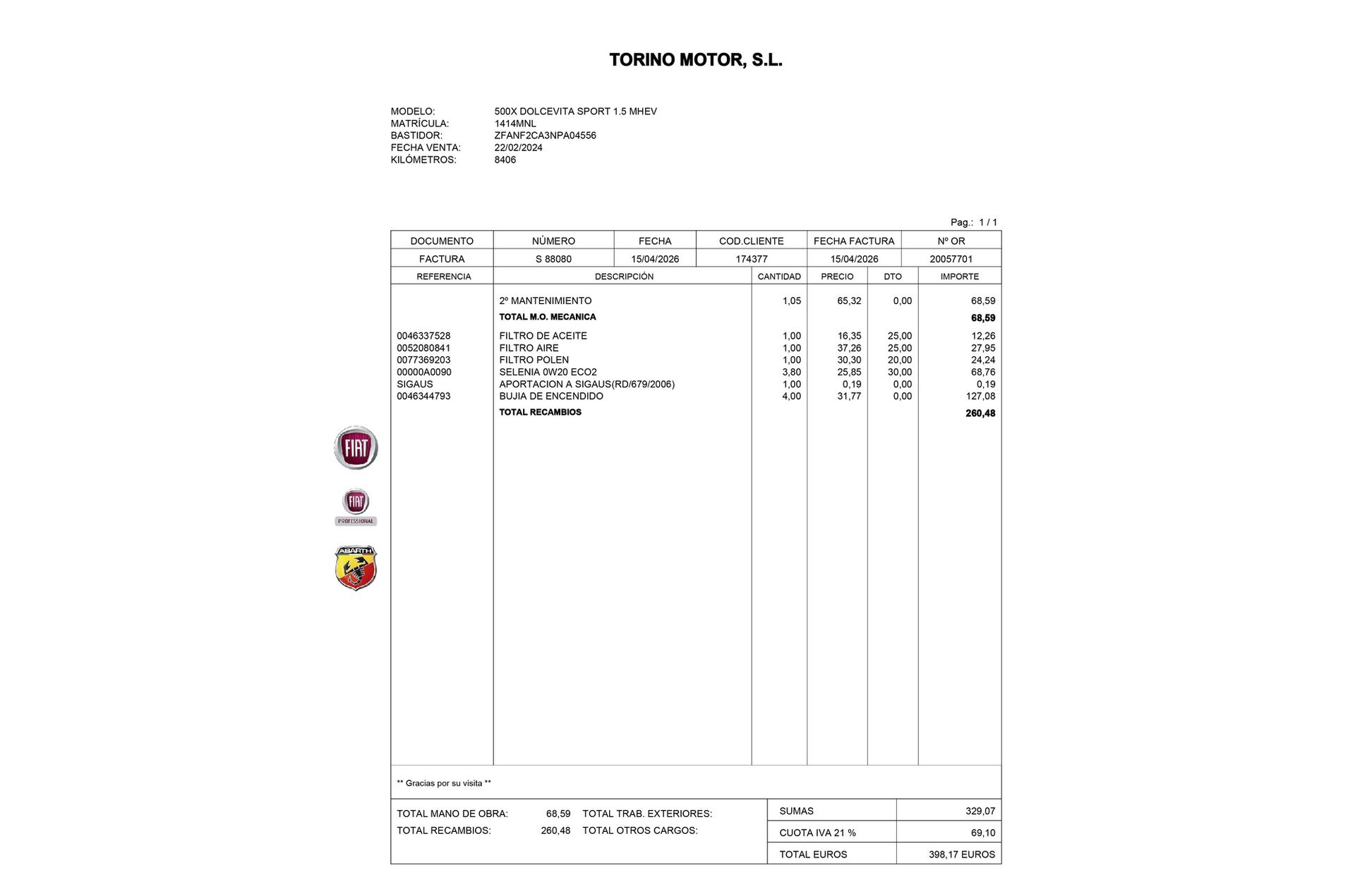 Fiat 500X 1.5 Hybrid Dolcevita Sport DCT - foto 18