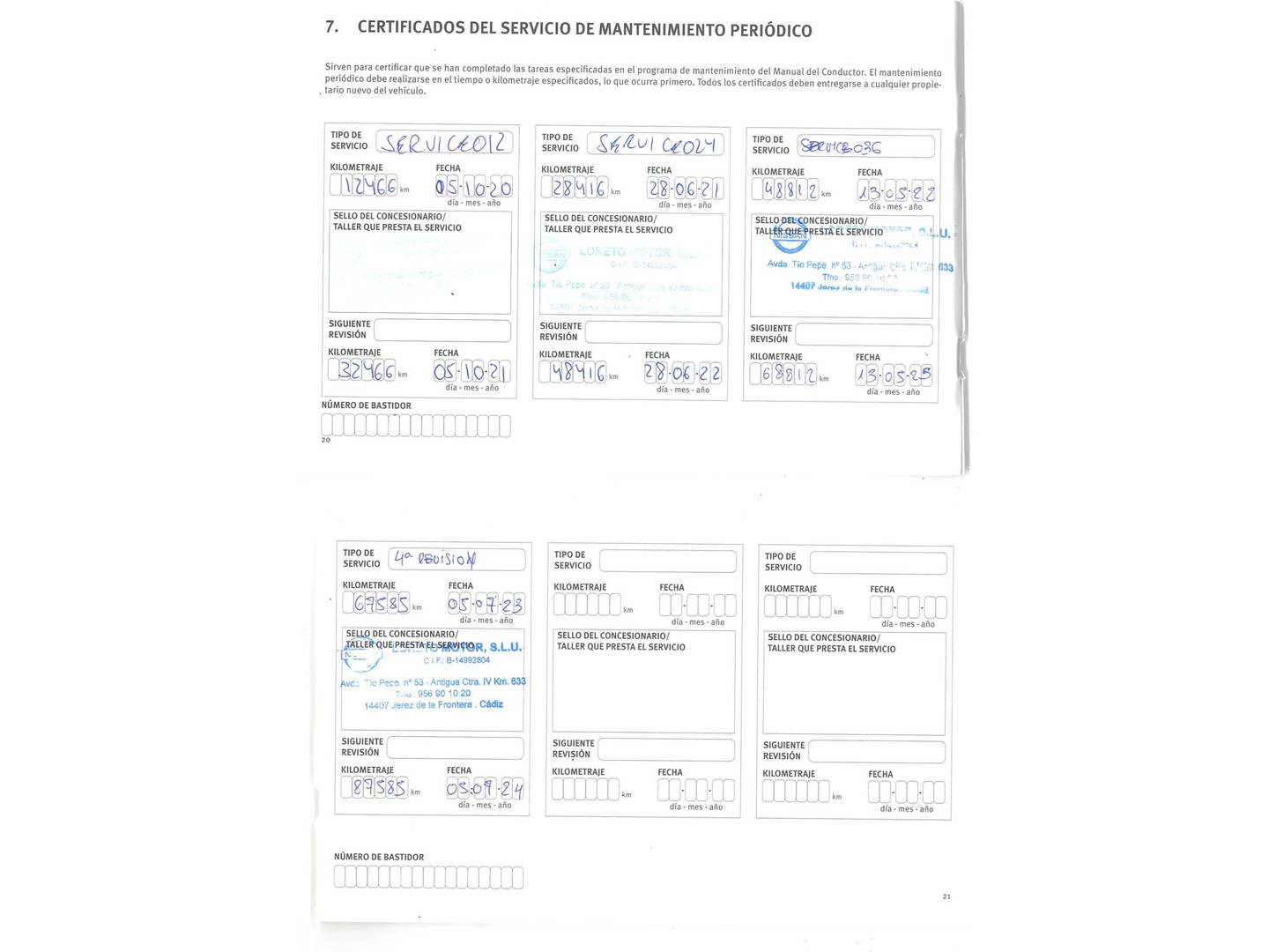 Foto del mantenimiento del Nissan Micra Nissan Micra IG-T 100 Acenta (100 CV)