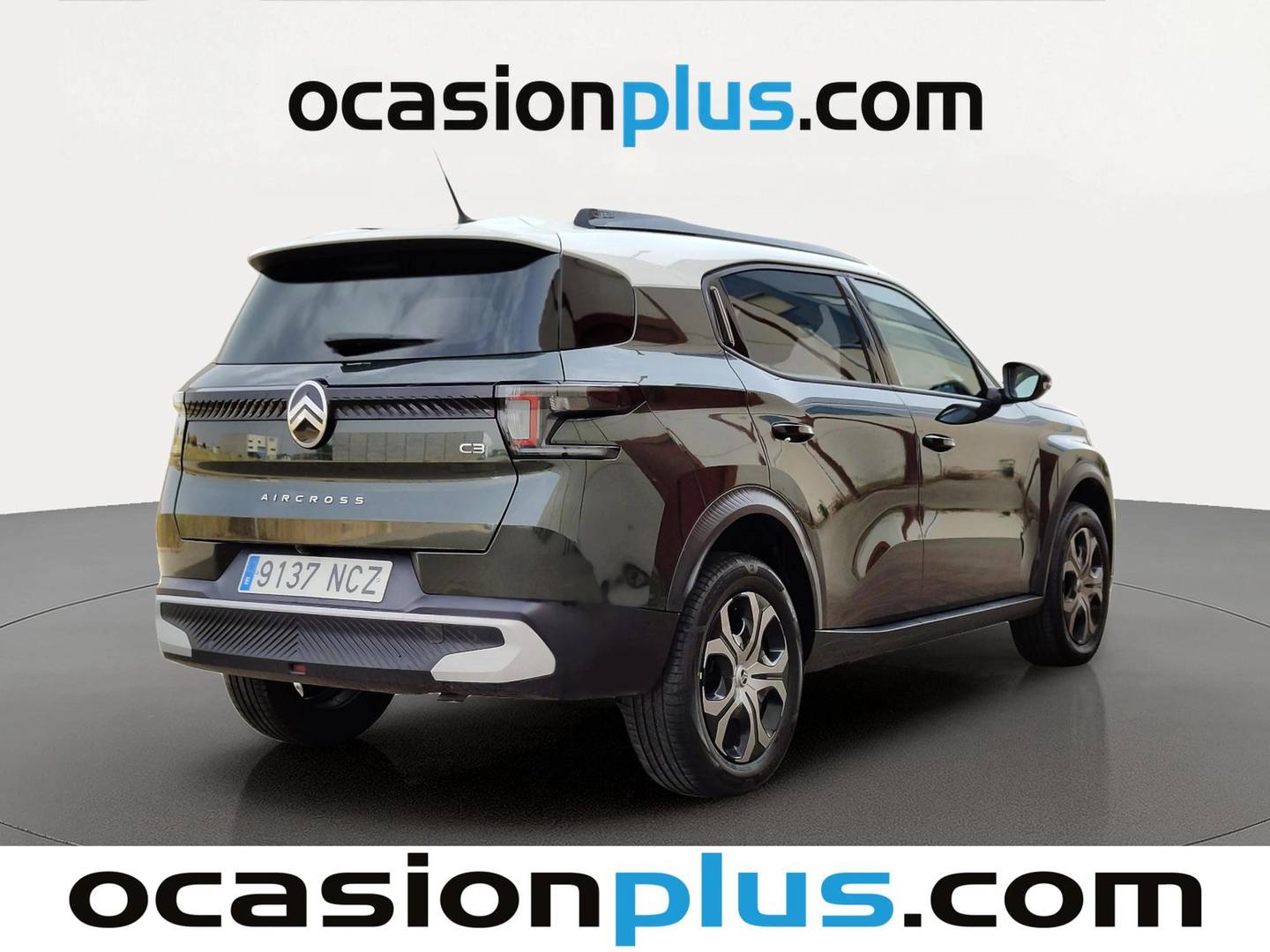 Foto trasera Citroën C3 Aircross Citroën C3 Aircross Hybrid 136 Plus e-DCS6 (136 CV) derecha