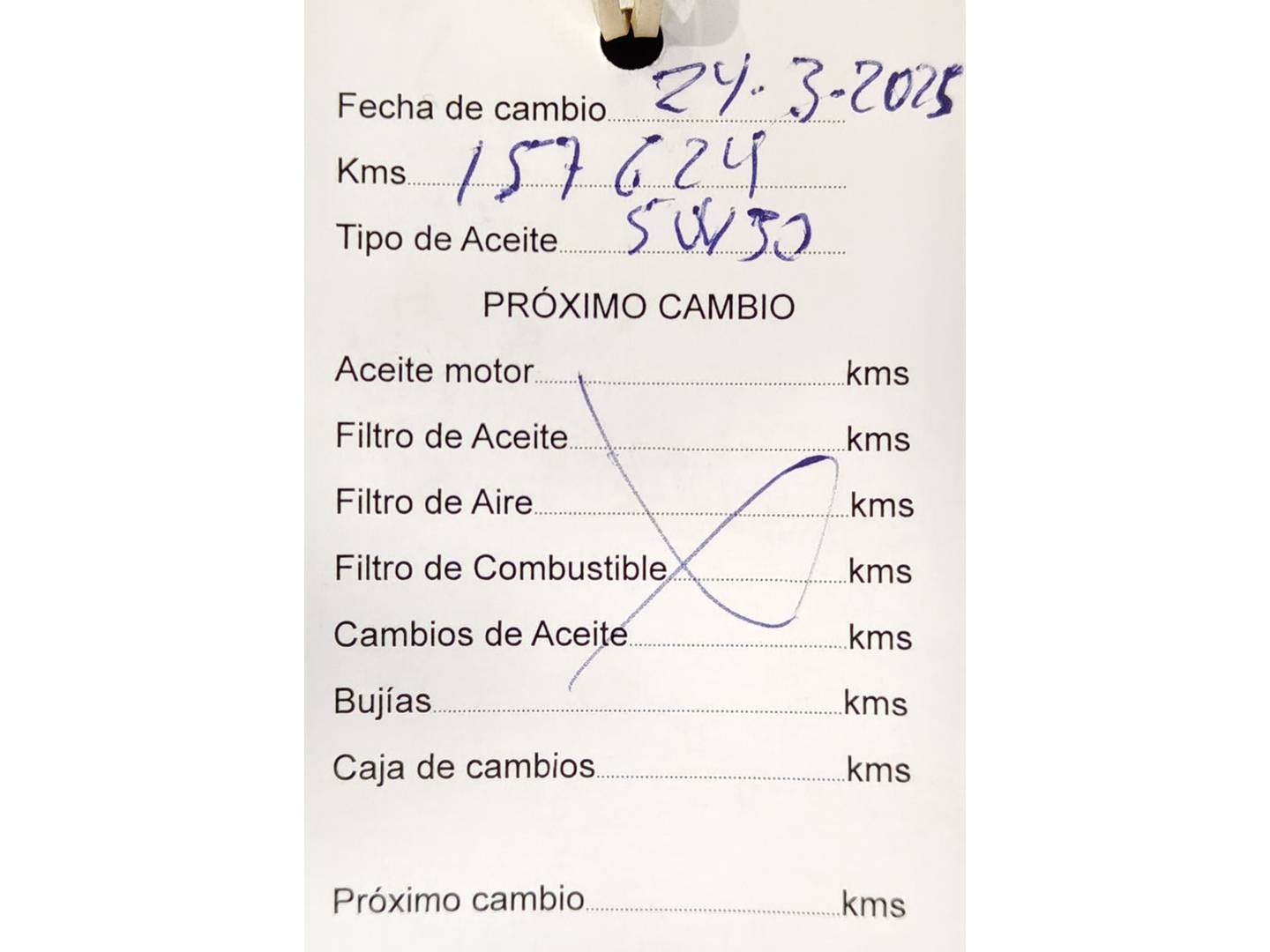 Foto del mantenimiento del Ford EcoSport Ford EcoSport 1.5 TDCi Trend (95 CV)