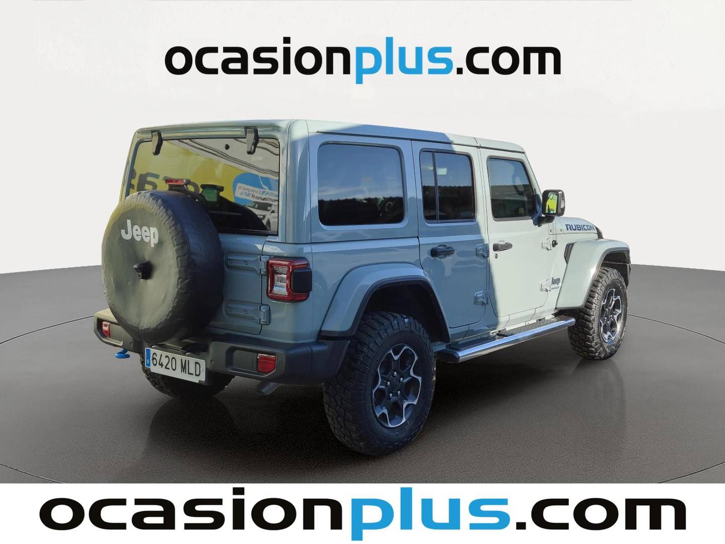 Foto trasera Jeep Wrangler Jeep Wrangler 2.0 Rubicon 8ATX (381 CV) izquierda