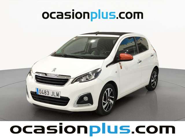 Peugeot 108 1.2 PureTech Roland Garros TOP! (82 CV) de segunda mano