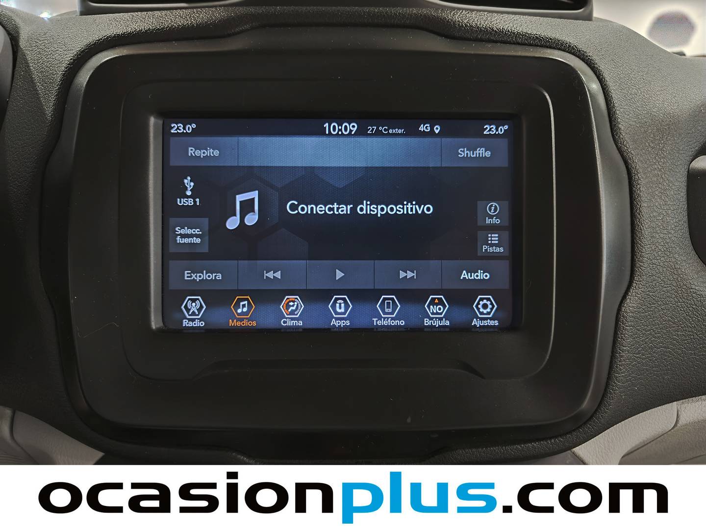 Equipamiento del Jeep Renegade Jeep Renegade 1.0G Longitude 4x2 (120 CV)