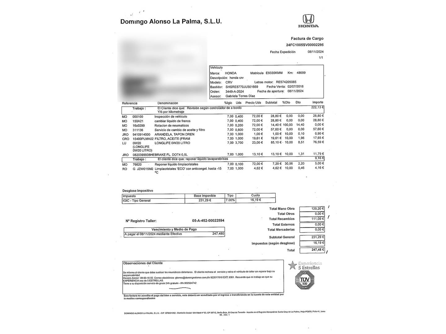 Foto Honda CR-V Honda CR-V 2.0 i-VTEC Elegance (155 CV)