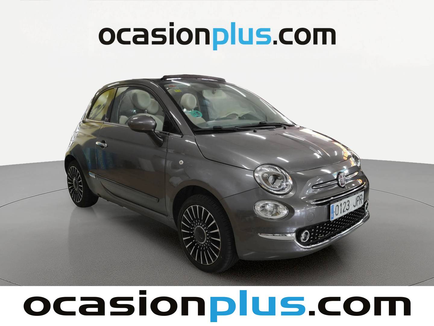 Foto trasera Fiat 500C Fiat 500C 1.2 8v Cabrio Lounge (69 CV) izquierda