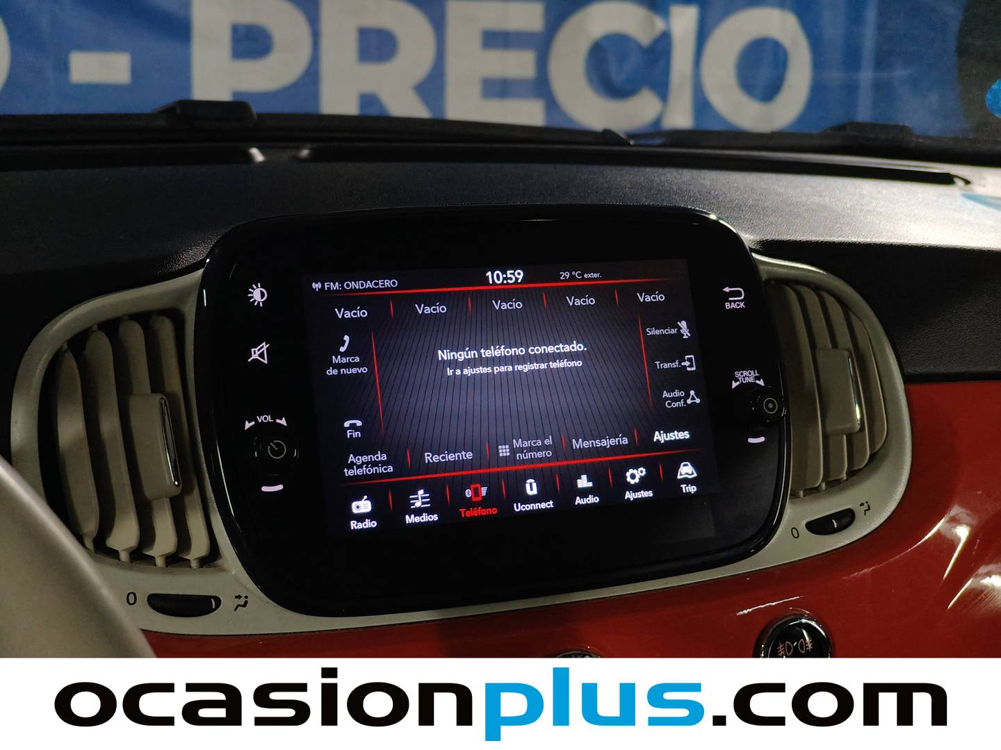 Equipamiento del Fiat 500 Fiat 500 1.0 Hybrid Dolcevita (70 CV)