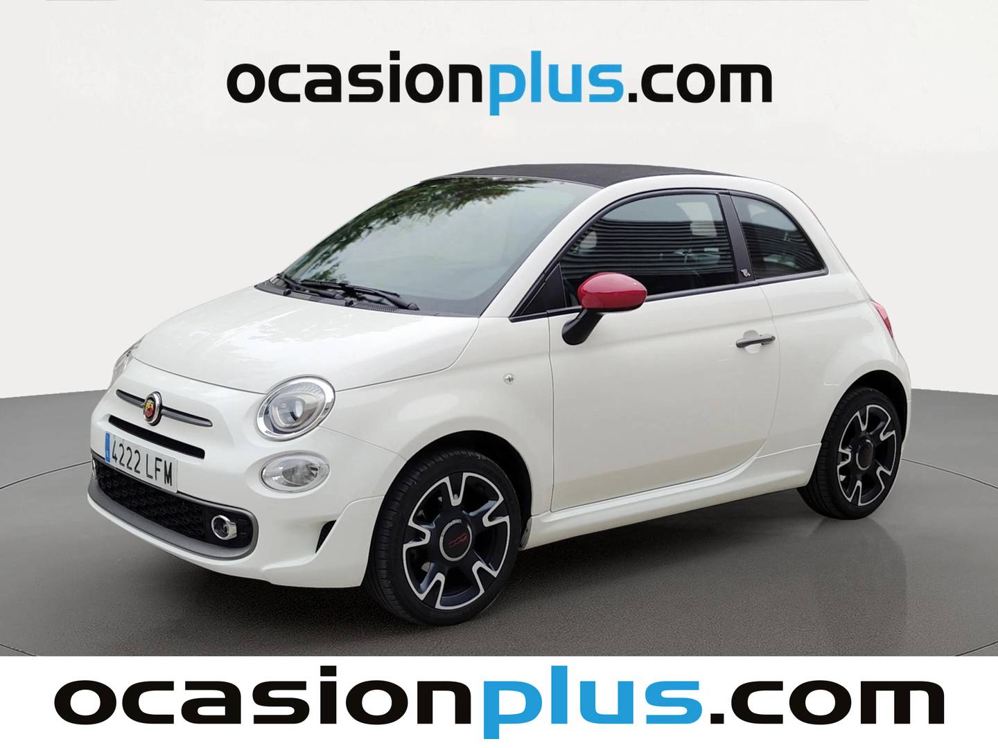 Foto delantera Fiat 500C Fiat 500C 1.2 8v Cabrio S (69 CV) derecha