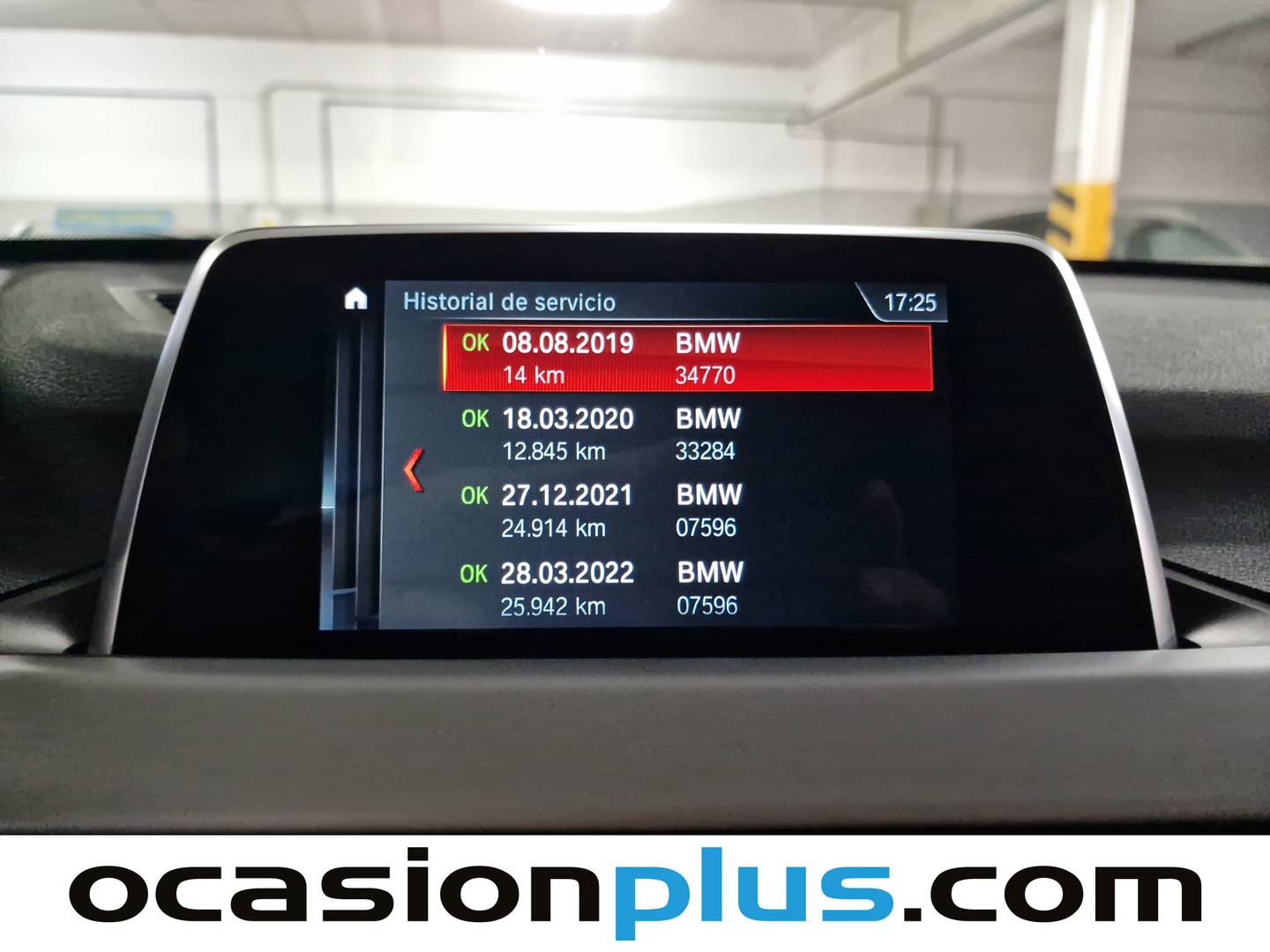 Foto del mantenimiento del BMW X1 BMW X1 sDrive18i (140 CV)