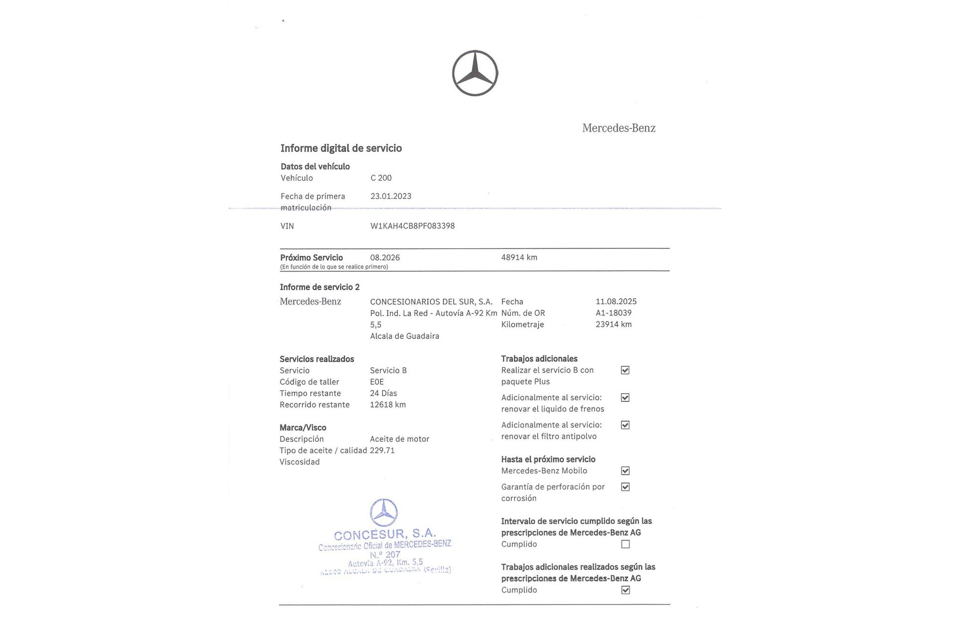 Mercedes-Benz Clase C C Estate 200 - foto 25
