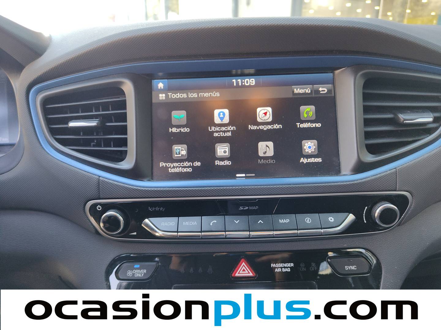 Extras y acabados del Hyundai IONIQ Hyundai Ioniq 1.6 GDI HEV Klass DCT (141 CV)