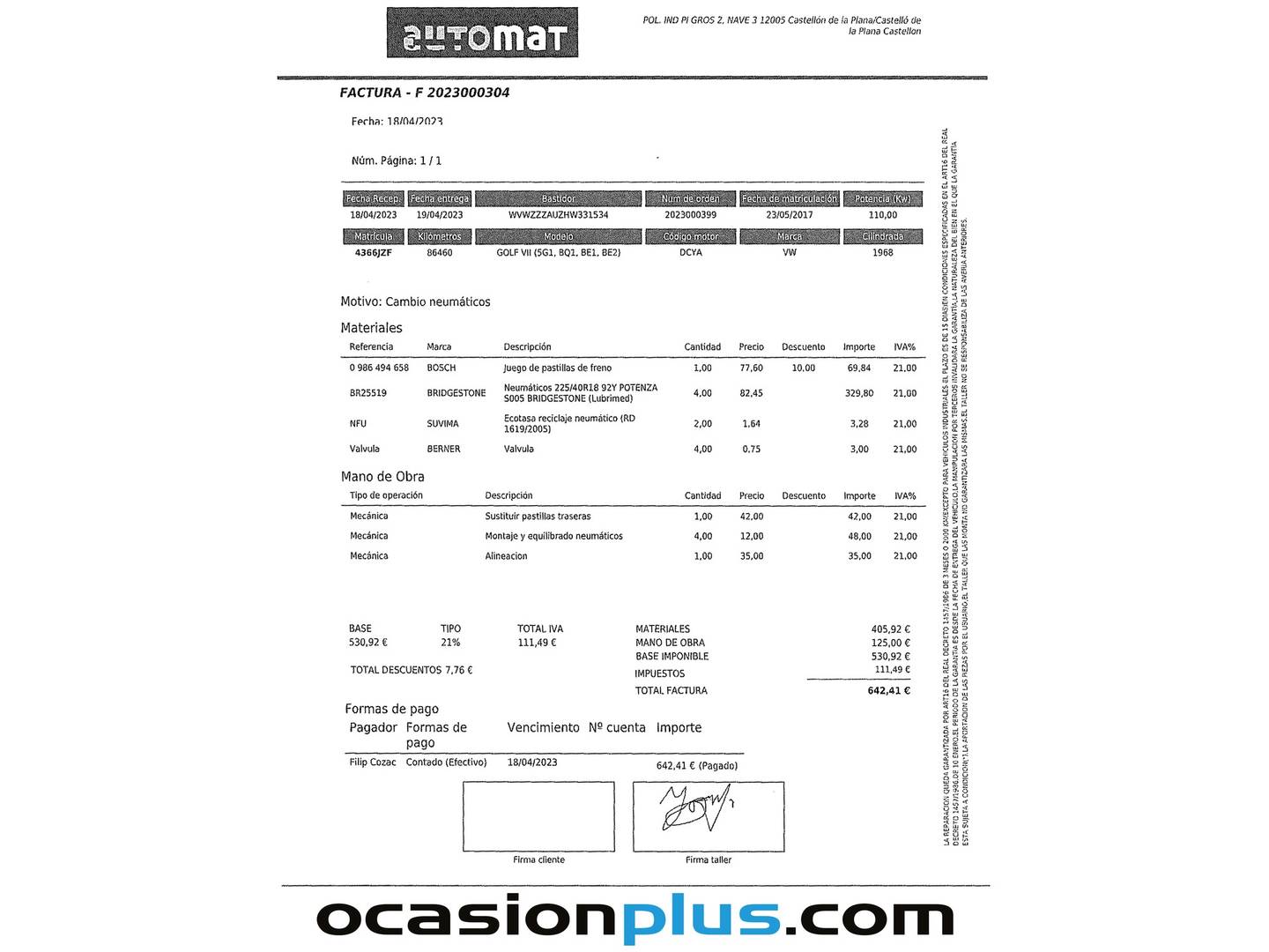 Foto Volkswagen Golf Volkswagen Golf Sport 2.0 TDI (150 CV) Pack R Line