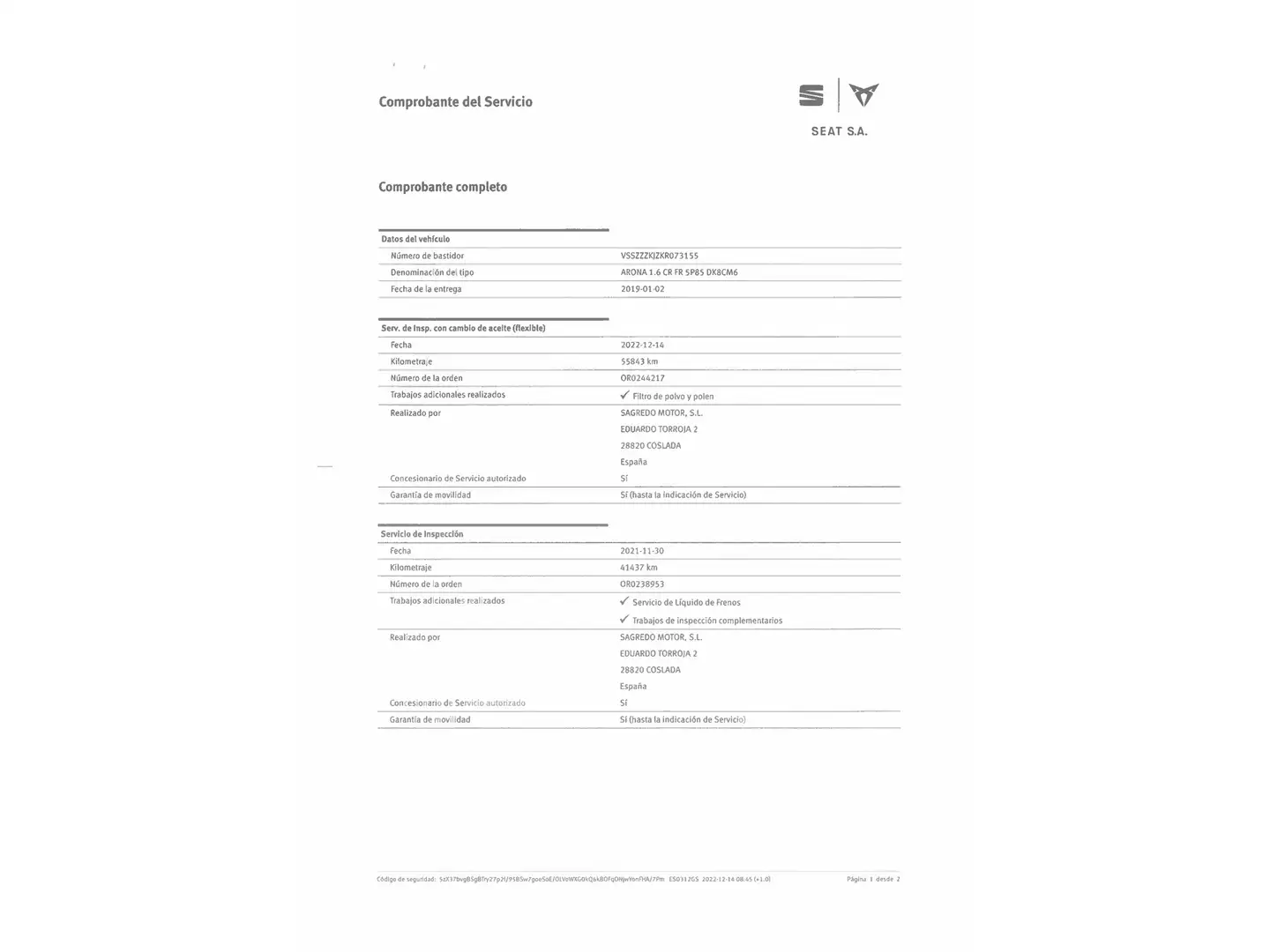 Foto Seat Arona SEAT Arona 1.6 TDI Ecomotive FR (115 CV)