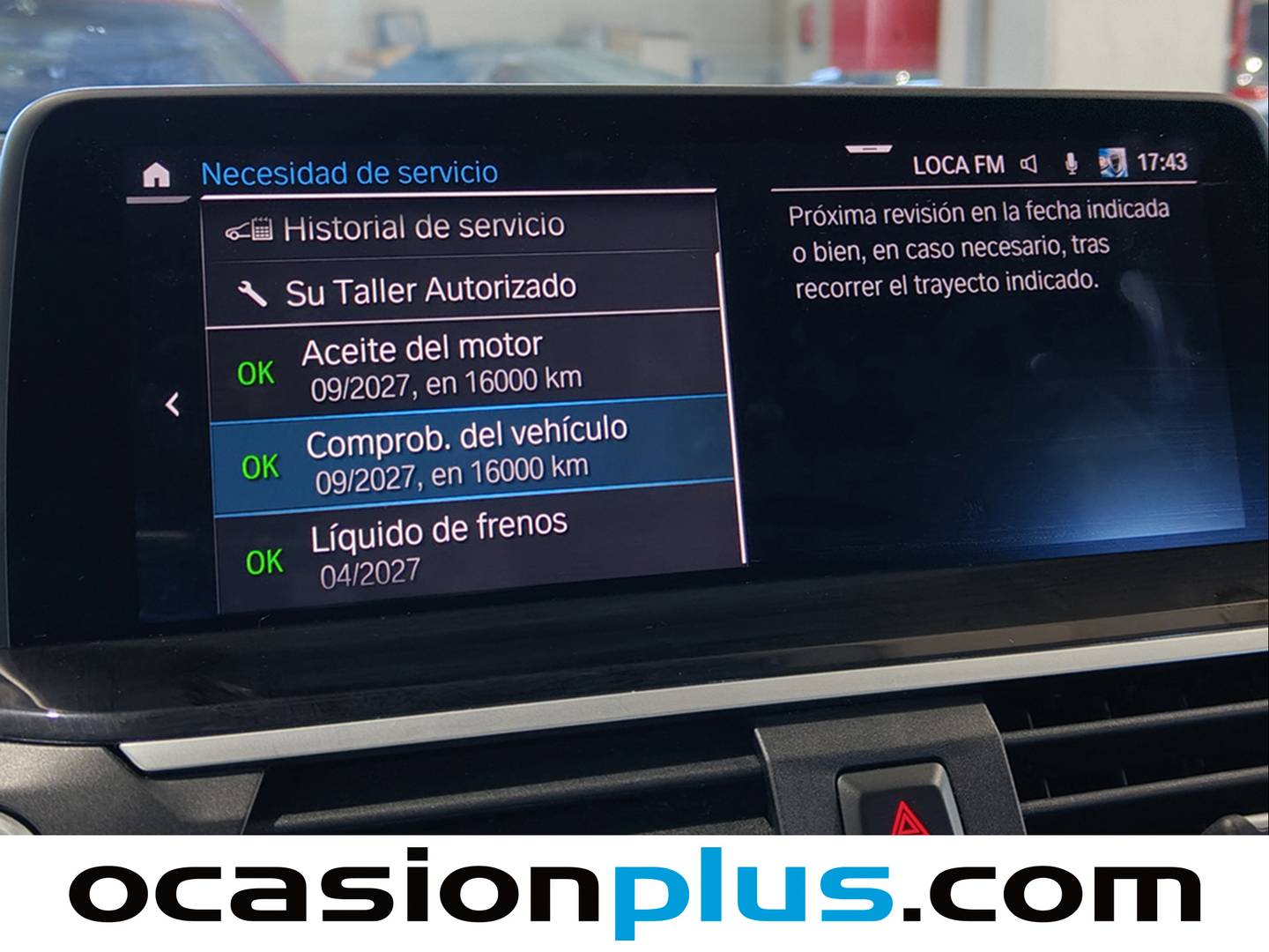 Foto del mantenimiento del BMW X3 BMW X3 xDrive20d (190 CV)