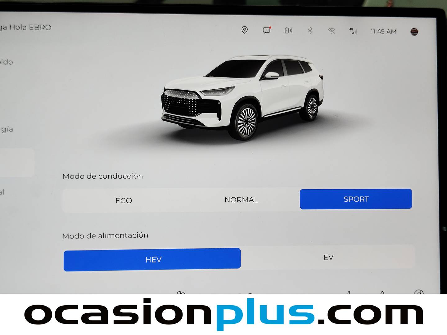 EBRO S800 EBRO S800 1.5 TGDI PHEV Luxury E-CVT (279 CV) 7 PLAZAS al mejor precio