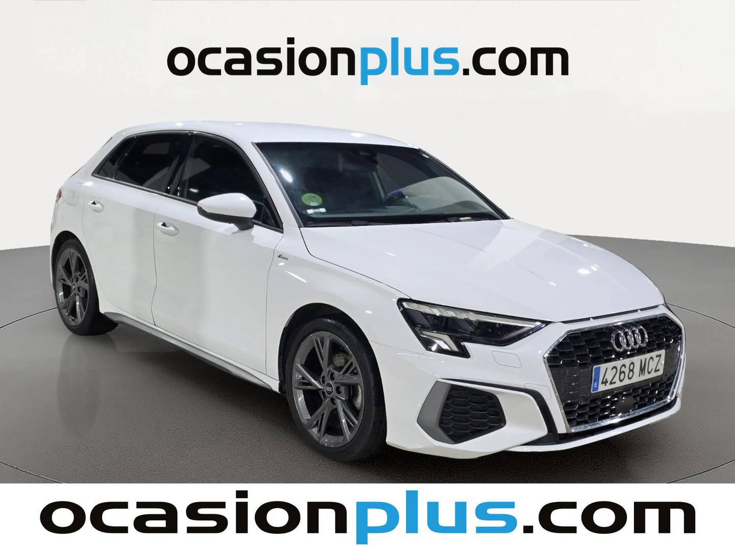 Foto delantera Audi A3 Audi A3 Sportback S line 35 TFSI (150 CV) derecha