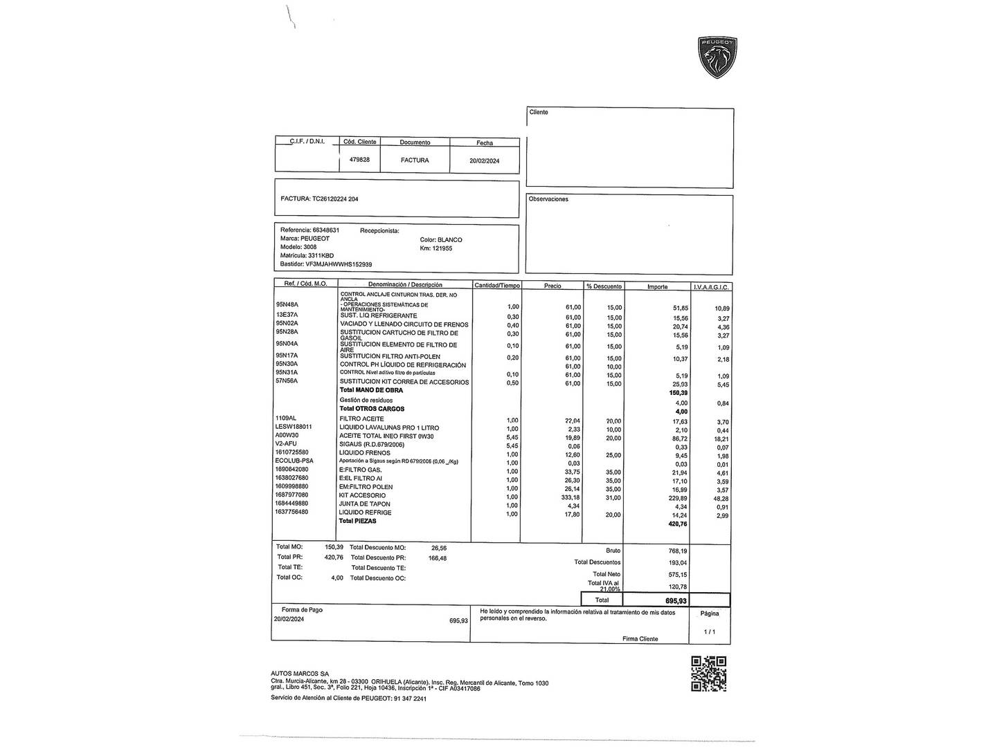 Foto Peugeot 3008 Peugeot 3008 BlueHDi 180 S&S GT EAT6  (180 CV)