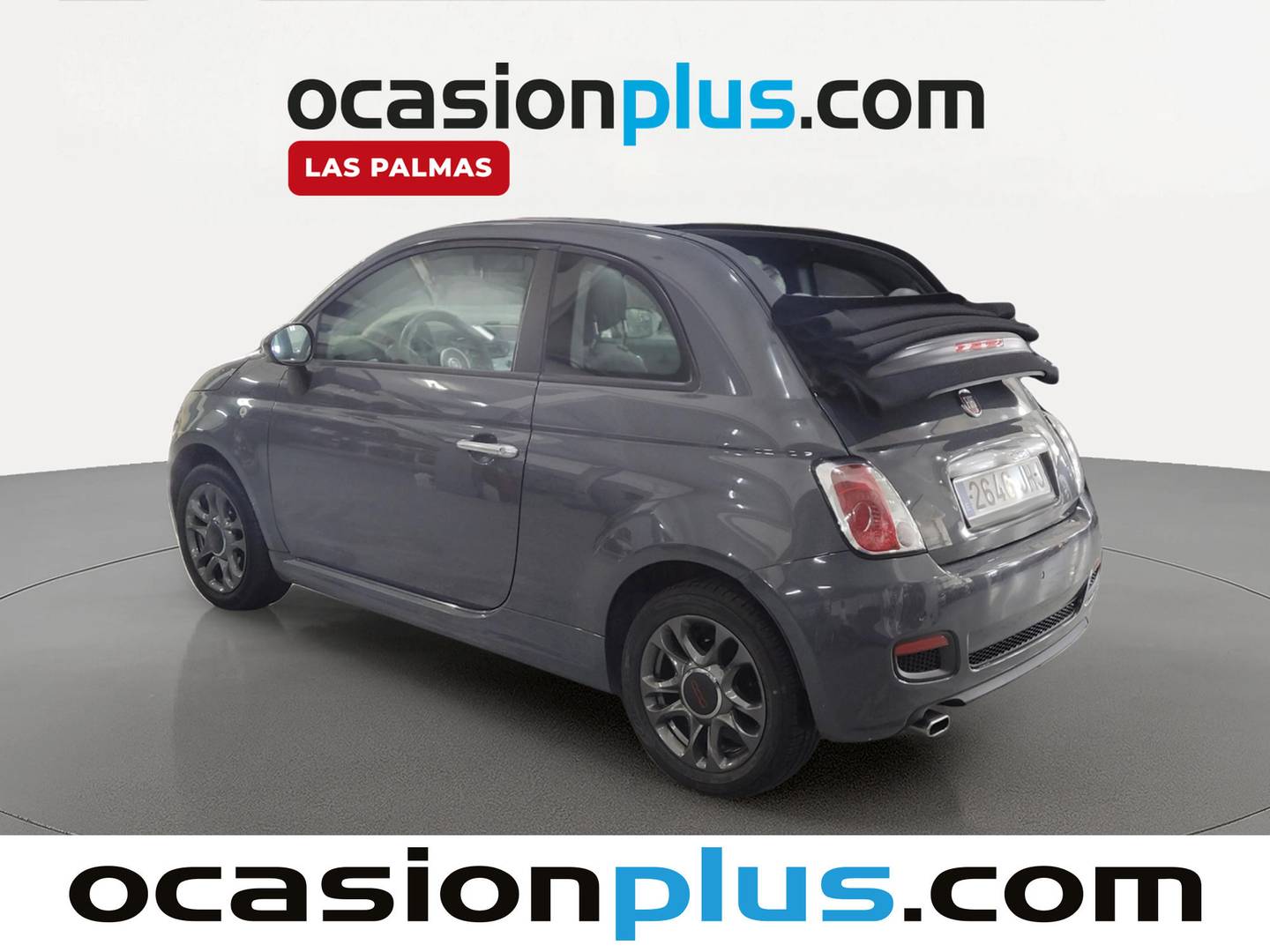 Foto trasera Fiat 500C Fiat 500C 1.2 8v Cabrio S (69 CV) derecha