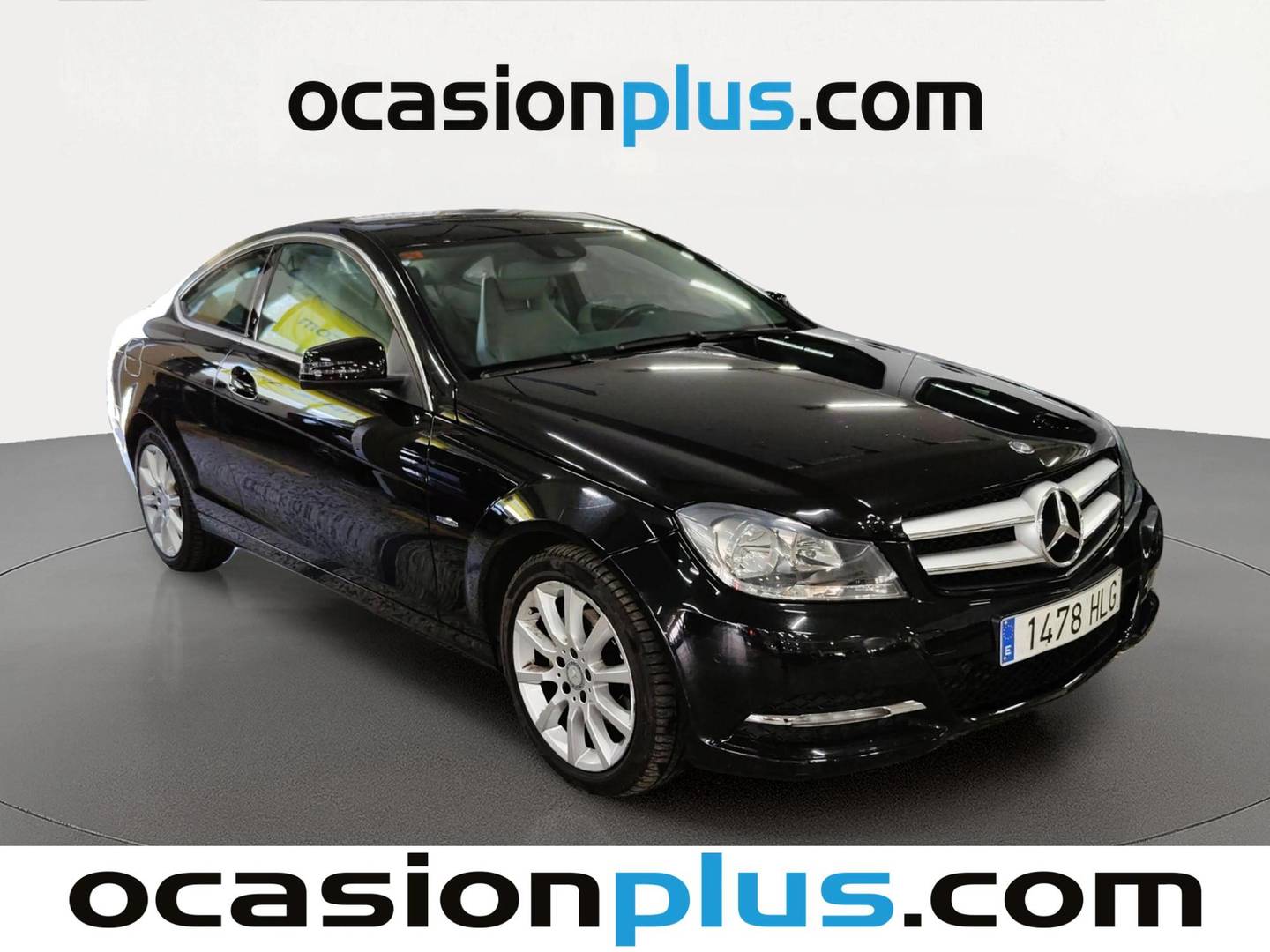 Foto delantera Mercedes Clase C Mercedes Clase C Coupe 250 CDI Blue Efficiency (204 CV) derecha