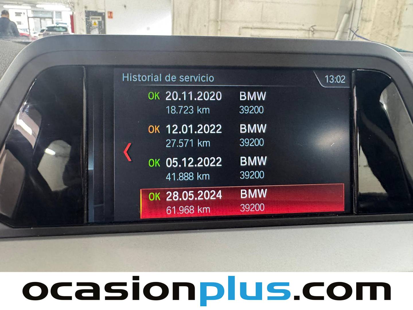 Foto del mantenimiento del BMW X4 BMW X4 xDrive30i (252 CV)