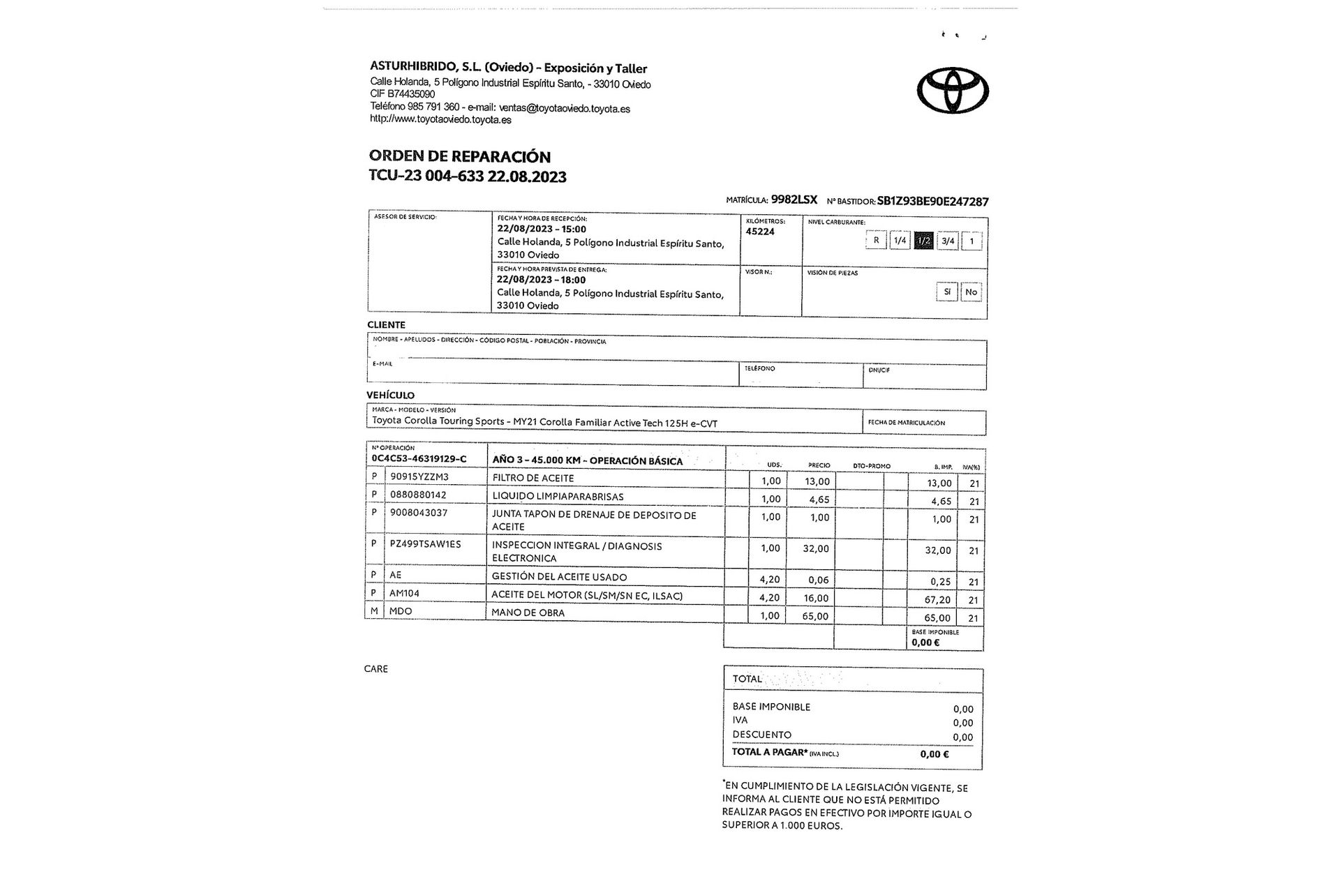 Toyota Corolla Touring Sports 125H Active Tech E-CVT - foto 19
